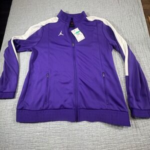 Nike Womens Air Jordan Jumpman
XL Purple Team Full Zip Warm Up
Jacket Track Suit